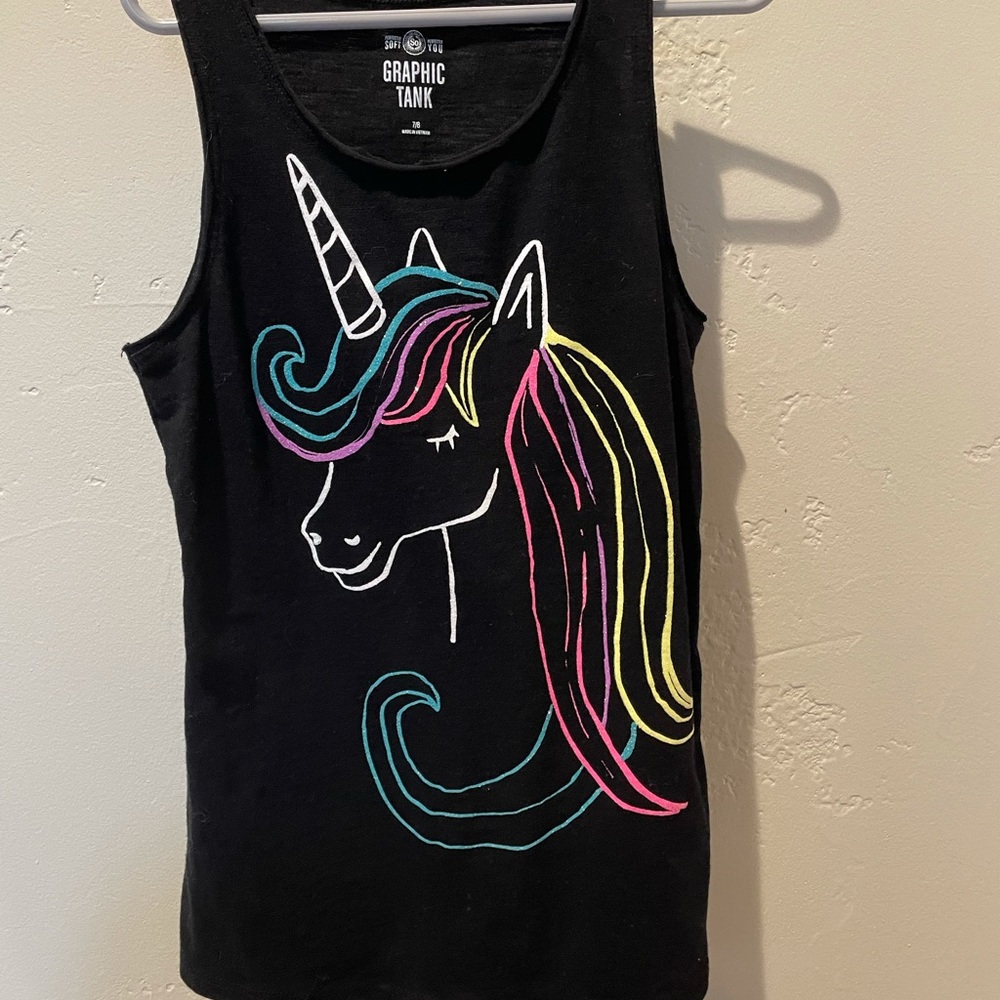 Unicorn tank top